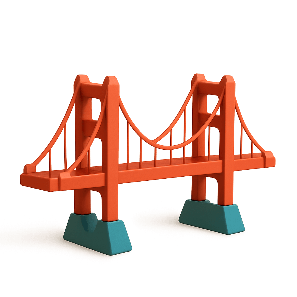 Golden Gate Bridge Model